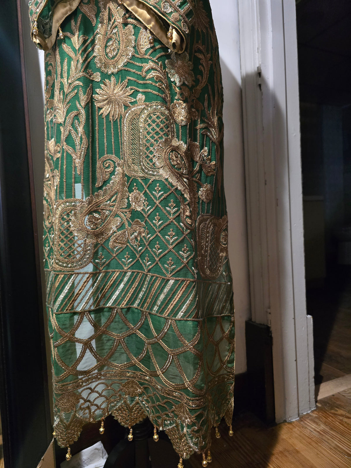 Maryam's AARZU– Luxury Embroidered Chiffon 3-Piece Suit
