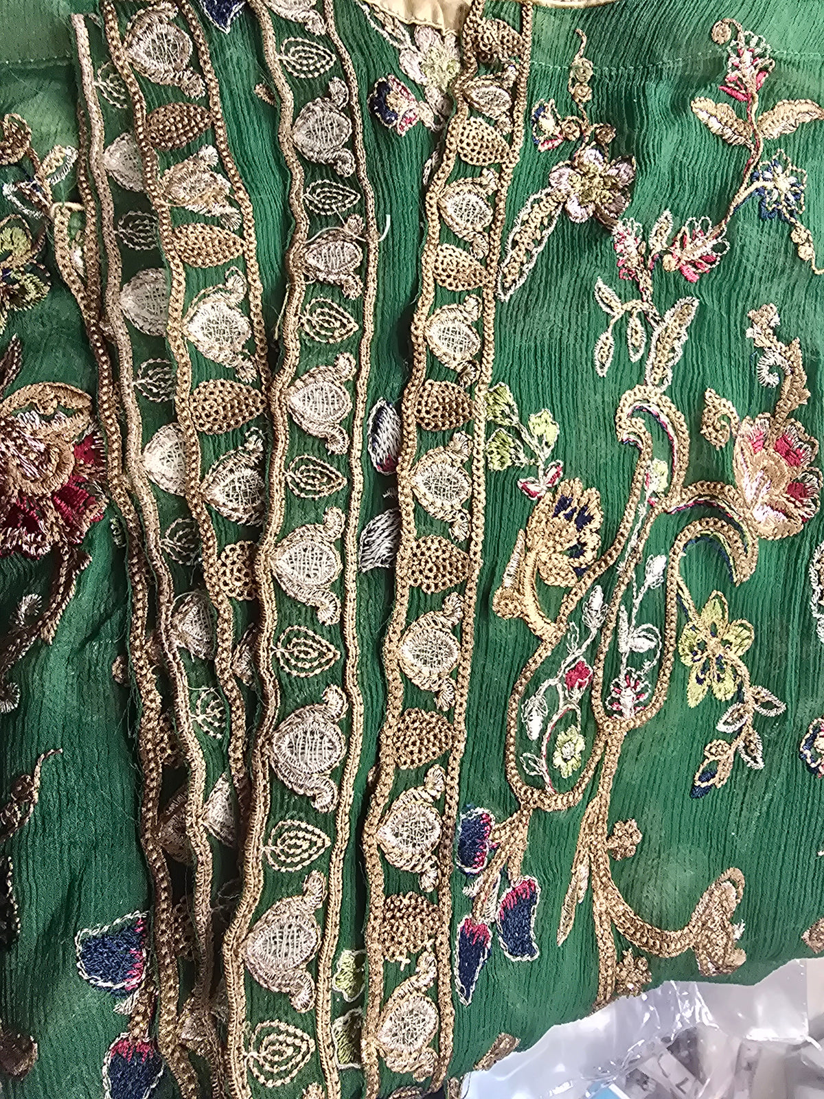 Maryam's AARZU– Luxury Embroidered Chiffon 3-Piece Suit